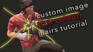 tf2 custom pins! how to get full color decals on your class