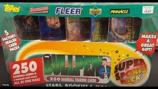 THE BULLPEN Baseball Super Sports Pack Mystery Box.