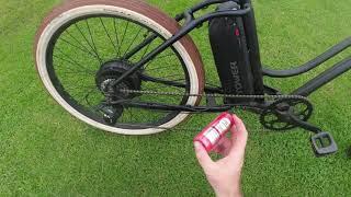 How to Lube the Chain on a Tower Ebike