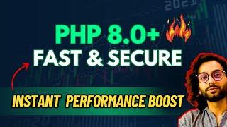 How do I Update My websites PHP version? PHP 8+ is MUST HAVE
