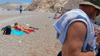 Aphrodite Beach Walking Tour - Crete Greece