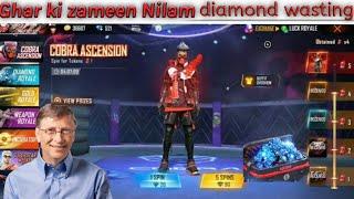 Million dollar Dimond Spin | try to get cobra bundle and spin diamond | Free Fire daimond Wasting