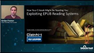 How Your E-book Might Be Reading You: Exploiting EPUB Reading Systems