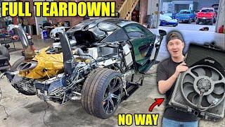 Rebuilding The Rarest Wrecked Mclaren Senna PART 2!!!