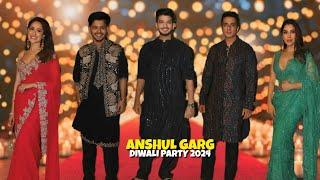 Munawar Faruqui, Riyaz Aly and Pragya Jaiswal at Anshul Garg Diwali Bash