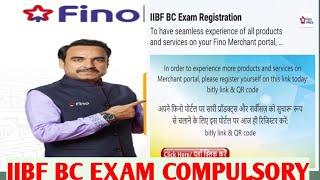 IIBF Exam compulsory For Fino payments Bank BC