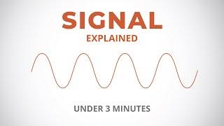 What is SIGNAL - Explained with Analogy | Basics of Electronics