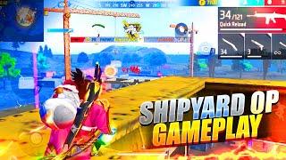 FREEFIRE  Shipyard Last Zone Trick OP || NXT Level Headshot Gameplay - Garena Free Fire #freefire