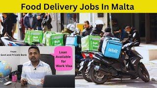 How To Apply  Food Delivery Jobs In Malta Step By Step Guide #emmanueljamesvisa