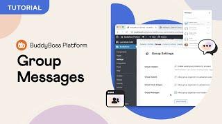 Group Messages: How to enable it for allowing members to send messages to each other?