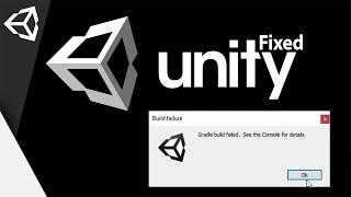 How To Solve Unity Gradle Build Failed Error in Windows 11