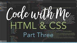 LIVE | How to style mobile responsive navigation with CSS and JavaScript | Part 3