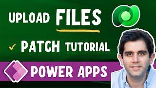 Upload files to Dataverse from Power Apps | Patch multiple files | File Column tutorial