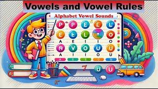 Vowels and Vowel Rules | LEARNING AMERICAN ENGLISH PRONUNCIATION AND LISTENING COMPREHENSION