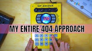 SP-404 Live Set Tips + Techniques // My Entire 404 Approach