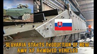 Slovakia starts production of new AMV XP armored vehicles