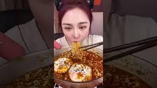 [ASMR ] Mukbang : Fast eat noodles #shorts