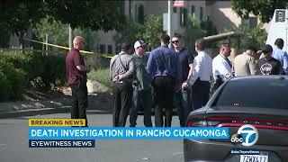 Man found dead on street in Rancho Cucamonga; investigation underway