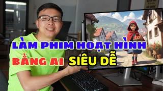 Cách tạo video hoạt hình bằng AI - Dễ làm mà chất lượng