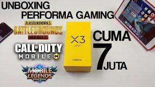 UNBOXING & Performa Gaming realme X3 Superzoom | PUBG COD Mobile Legends