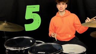 5 Levels of Drum Grooves From BEGINNER TO EXPERT