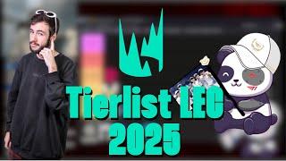 Podcast : Tierlist LEC 2025 feat @MiraiPandaYT