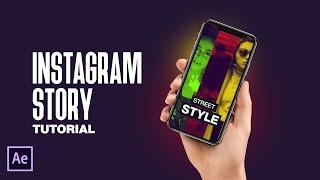 Instagram Story Animation in After Effects - After Effects Tutorial