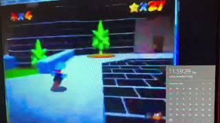 Perfectly Timing the Super Mario 64 Big Star Secret Jumpscare on New Year's