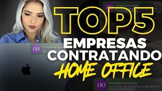 TOP 5 COMPANIES HIRING TO WORK FROM HOME IN 2025 | 100% Home Office | Mari Rel