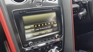 Bentley Continental MMI Infotainment Reset