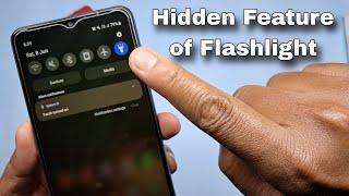 Hidden Feature of Android Mobile Torch/Flashlight.