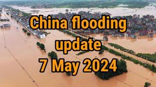 China flooding today 2024! Extreme weather in Guangdong brings heavy rain to the city