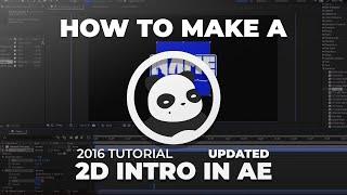 How To Make a 2D Intro In After Effects Tutorial (Old)