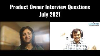 Product Owner Interview Questions | Scrum Interview questions Series