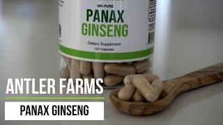 Antler Farms Panax Ginseng Extract - The King of Herbs