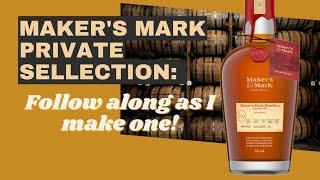 Maker's Mark Private Sellection, How Does it Work? Follow Along with Me as I Pick one! #bourbon