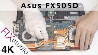 Asus FX505D - disassemble [4k]