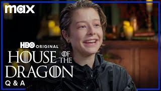 Emma D'Arcy & Olivia Cooke Answer Your Questions | House of the Dragon | Max