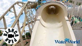 Water World Denver Blanca Peak Waterslide POV, Denver Waterpark