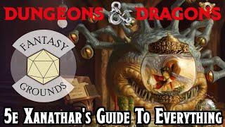 Get The D&D 5e Xanathar's Guide To Everything For Your Fantasy Grounds Online Game -- WOTC