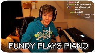 FUNDY Plays PIANO for 24 MINUTES STRAIGHT - Dream SMP Highlights