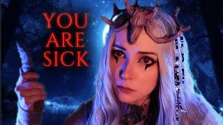 Haunted Priestess ASMR // dark fantasy, cleansing, spiritual, trippy