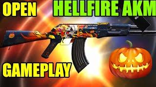 HELLFIRE AKM OPEN and GAMEPLAY | SOLO SQUAD | PUBG Mobile