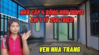 Bán Nhà Diên Khánh Khánh Hòa Chỉ 1 tỷ 250 triệu Nhà Rộng Thoáng Mát| Khổng Vân bds