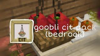 new aesthetic goobli cit pack addon for mcpe/be