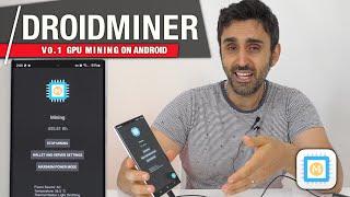 How to Mine Crypto FASTER on Android with GPU | DroidMiner Full Guide 2022