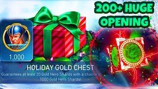 Injustice 2 Mobile. Holiday Gold Chest HUGE OPENING. I GOT 1000 SHARDS!!!