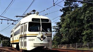 Pittsburgh Streetcar Scenes-1991 video in the Suburban Area