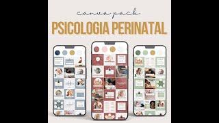 Pack Canva Psicologia Perinatal