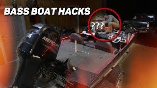 Bass Boat MODS! (MUST SEE - Easy, Cheap, DIY)